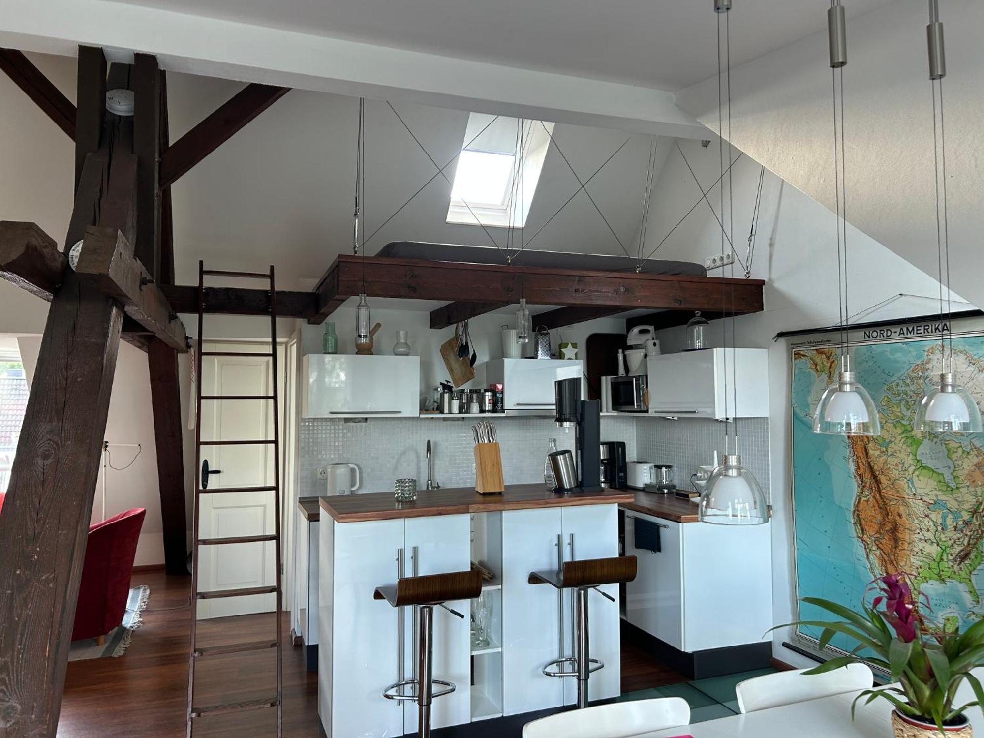 Apartment Dachstudio Im Geteviertel - Citynah Bremen